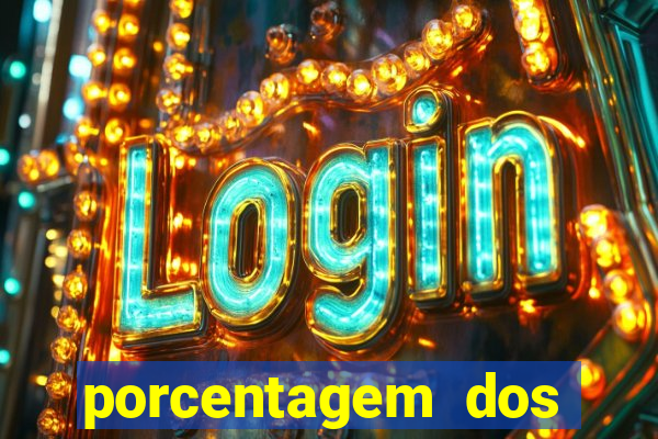 porcentagem dos jogos slots pg