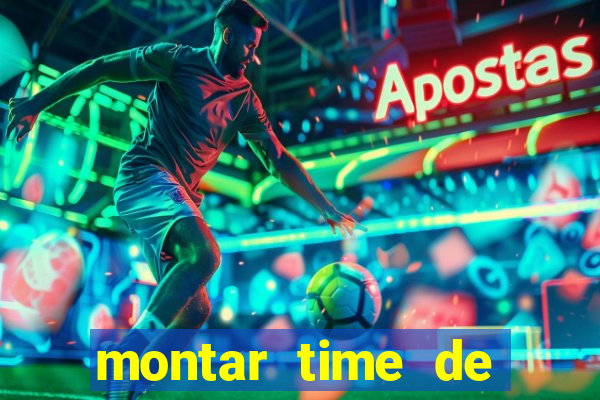 montar time de futebol site