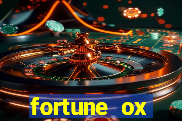 fortune ox horários pagantes