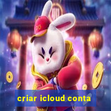 criar icloud conta