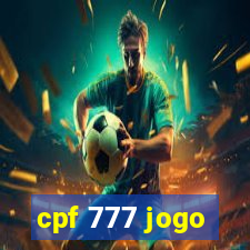 cpf 777 jogo