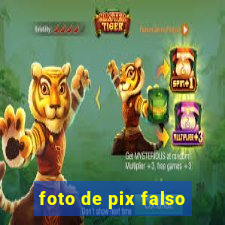 foto de pix falso