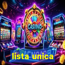 lista unica