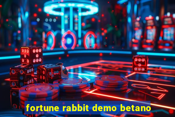 fortune rabbit demo betano