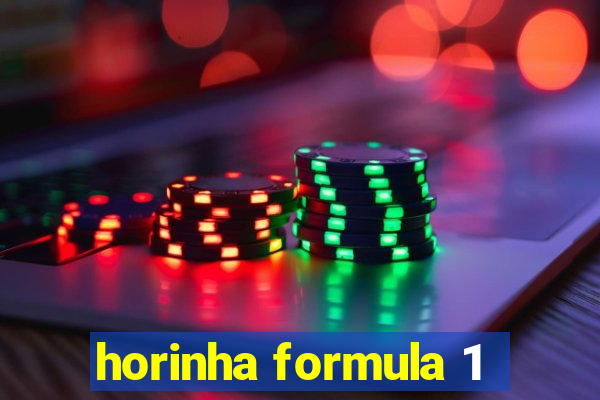 horinha formula 1