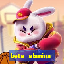 beta alanina aumenta a pressao