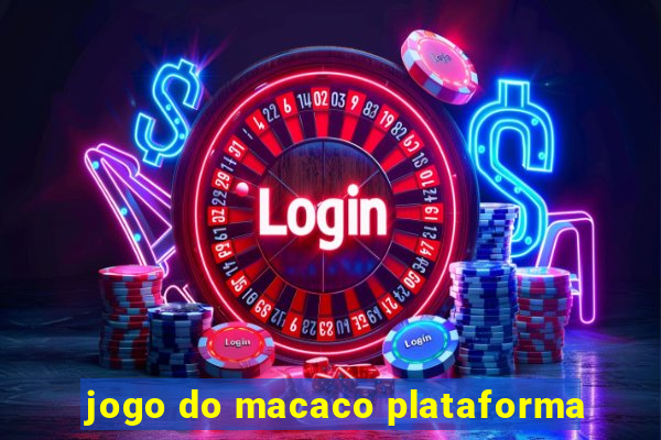 jogo do macaco plataforma