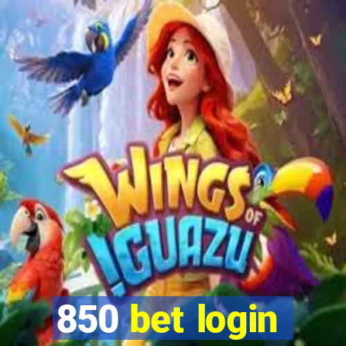 850 bet login