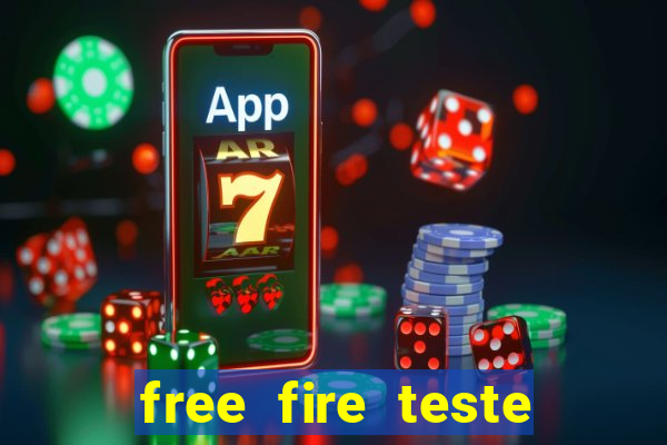 free fire teste grátis jogar agora