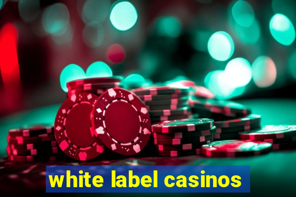 white label casinos