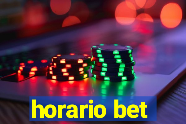 horario bet